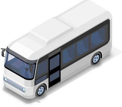 シャトルバスのイメージ