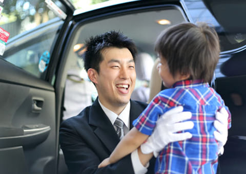 キッズタクシーのイメージ